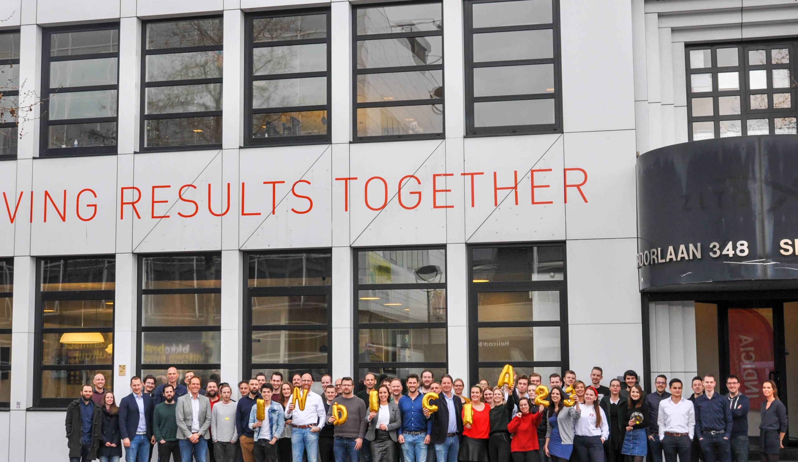 Indicia 23 jaar groepsfoto