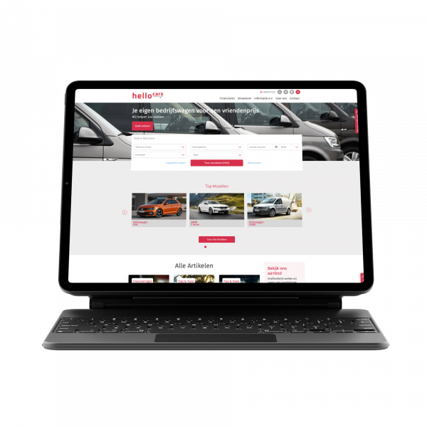 Website van Hellocars